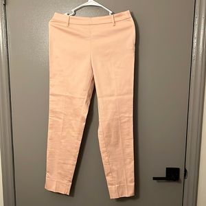 Pastel pink pantsuits